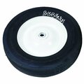 A & I Products WHEEL-DECK, 8X1.75, RIBBED, STEEL-WHILE 1.71" x8" x8" A-B1SB3461